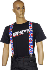 Bike It Motorcyclist Braces - MOD/RAF Roundel